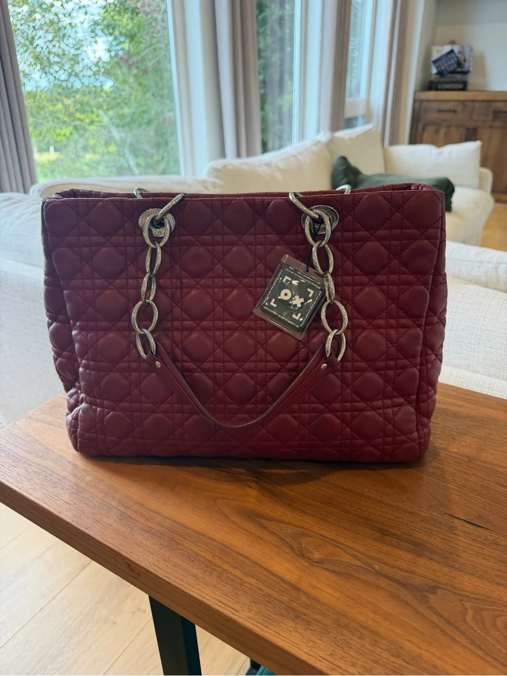 Dior Large Cannage Shopping Tote